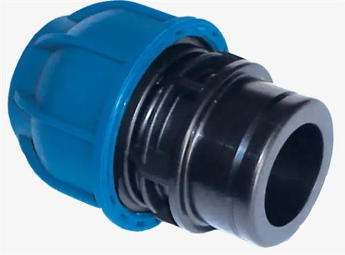 Alu-Kupplung ø63 mm – 2 Innengewinde