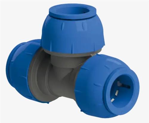 Alu-T-Kupplung ø22mm