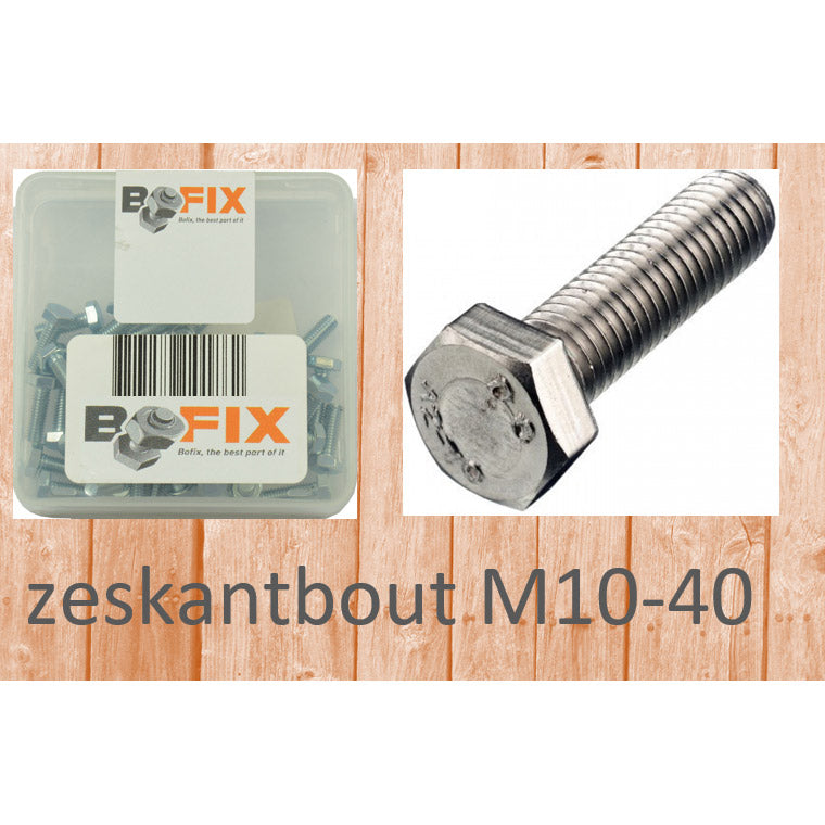 Bofix Box A 6 Bolzen Hexagon M10x40