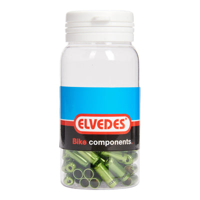 Kabelhut 5 mm versiegeltes grünes (50x) Alaun. ELV2012005