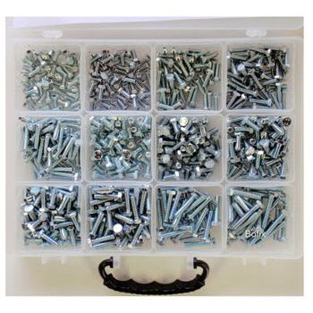 Bofix SORTI 12DLG. SCHRAUBE M5-M6 VERZINKT