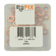 Bofix Box A 50 Carter Ringe Red Head 6x10x1 Kupfer