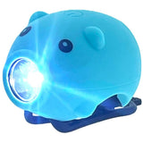 Pexkids Fahrradhupe Schwein mit LED-Lampe USB blau - afbeelding 5