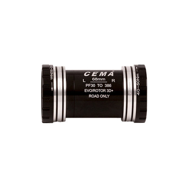Cema Bracketas PF30 Interlock FSA386 Rotor3D+(30 mm) Ker-Zwartes
