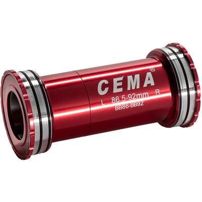 Cema Bracketas BB86-BB92 INT. Shimano-keramic-rot