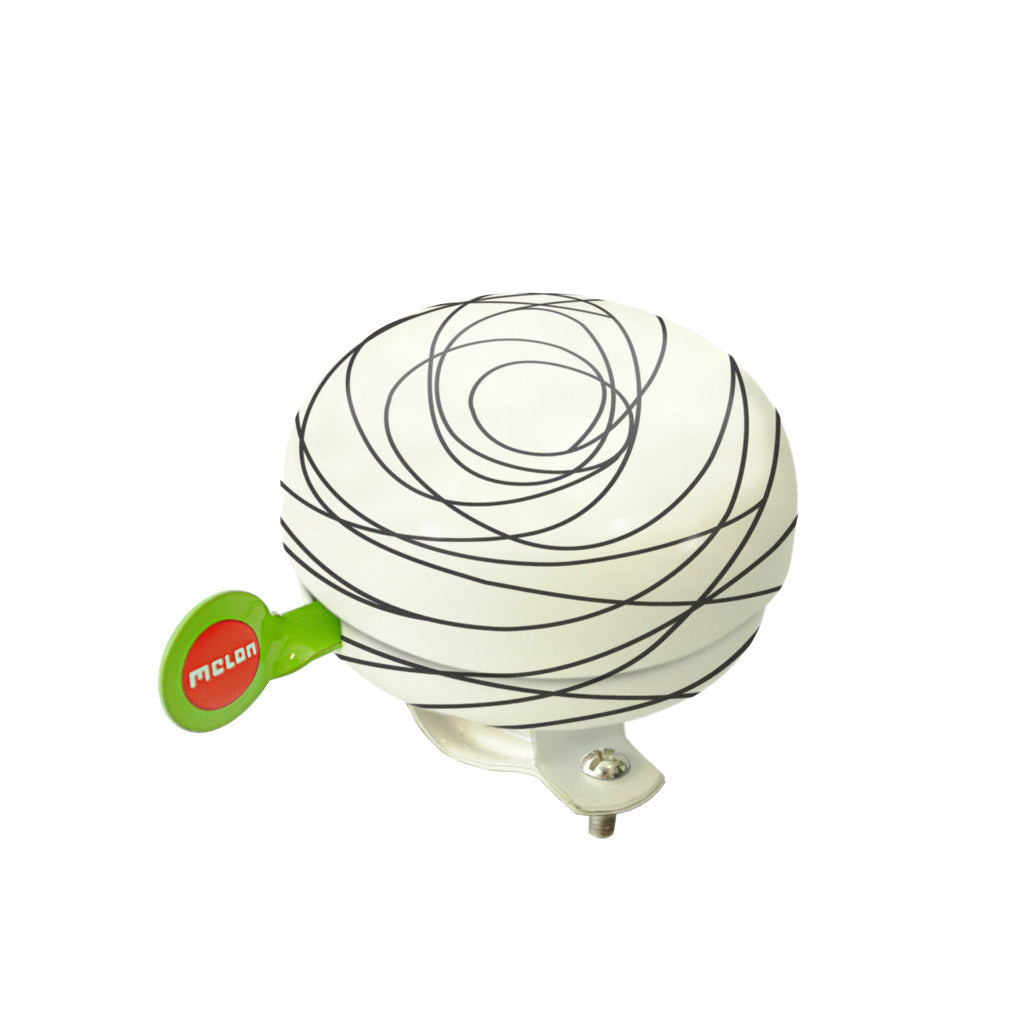 Melon Bell Scribble 60mm schwarz weiß