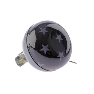 Nv ding dong Glocke 60mm Sterne schwarz mit Sternen Karte
