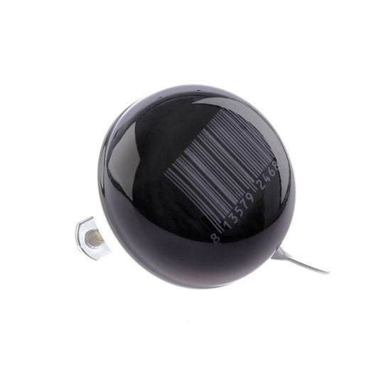 Nv ding dong Glocke 60mm Stipes schwarz mit Barcode-Karte
