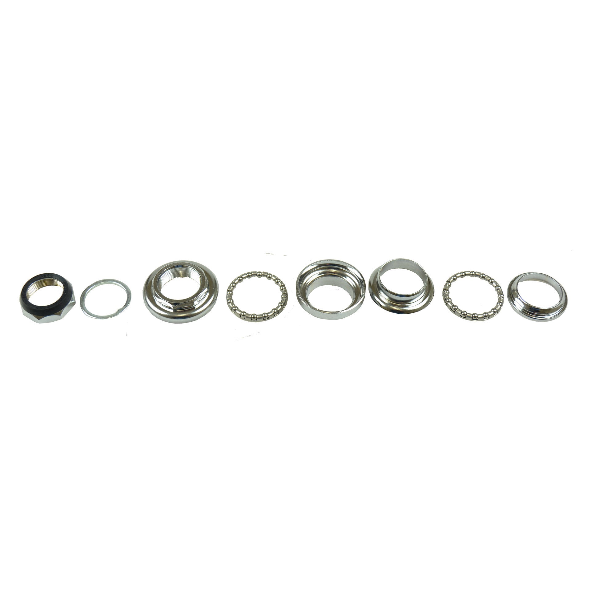 Fahrrad mit Lagerscheibe 1 26,4 mm Cartridge System Chrom