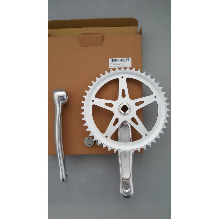 Kurbelgarnitur Chainline CL013 46T 170mm 3 32 silber