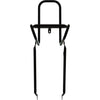 Steco Frontgepäckträger glatt 25cm Krone Bolzen matt schwarz