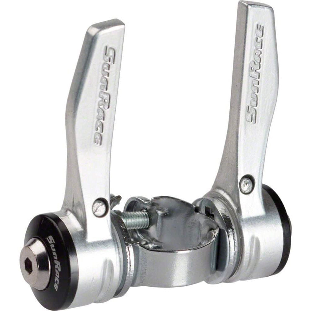 Rohrschieber Slr30 7SP R7 28,6 mm Aluminium Silber