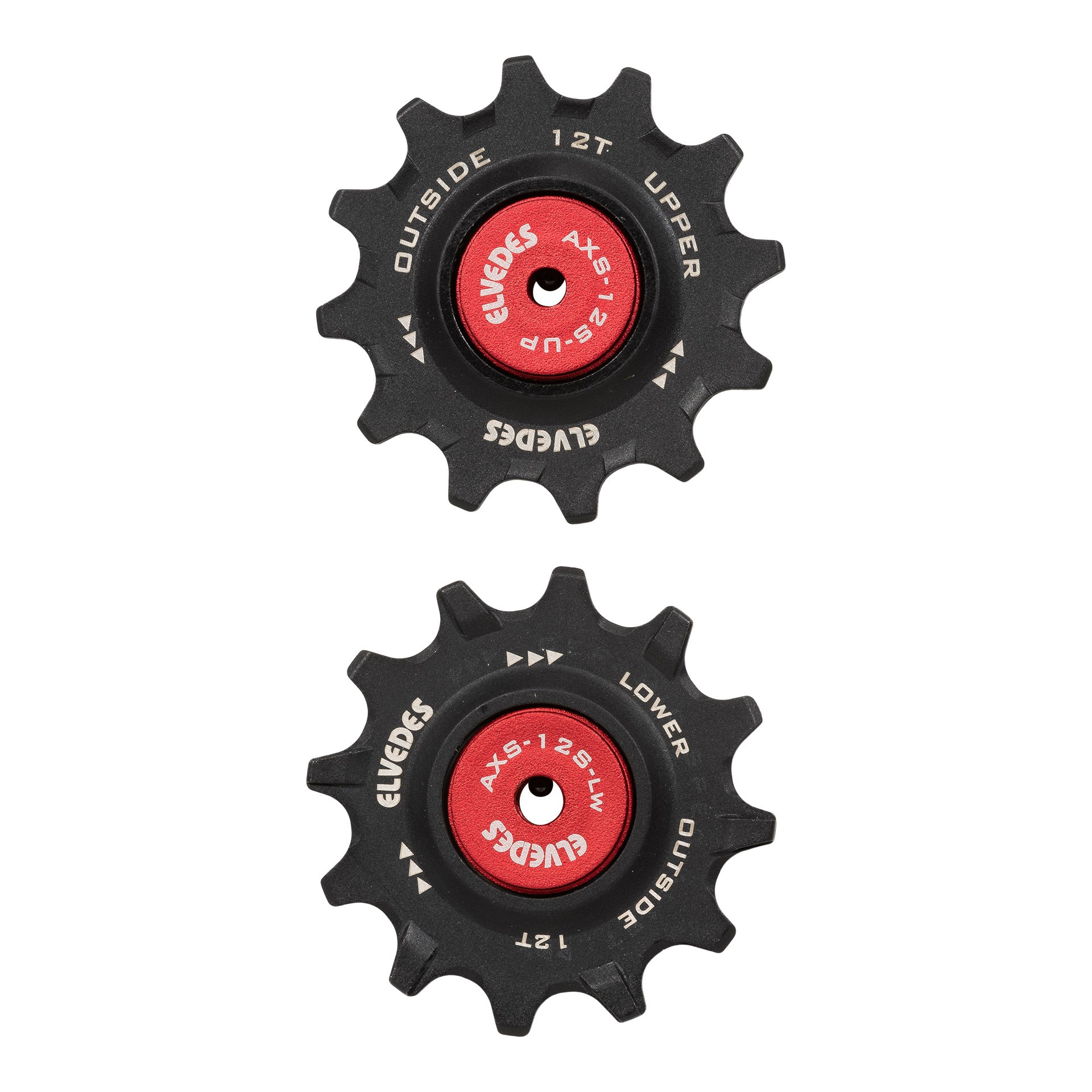 Elvedes Umwerferradsatz 12T+12T Keramik