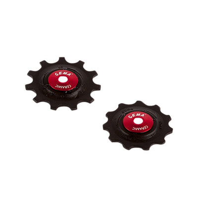 Cema Deraaleur Shots PVC 9 10 11V RVS-Keramic Schwarz