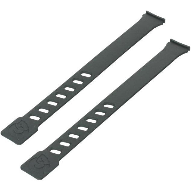 Set von Fußgurten schwarz