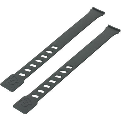 Set von Fußgurten schwarz