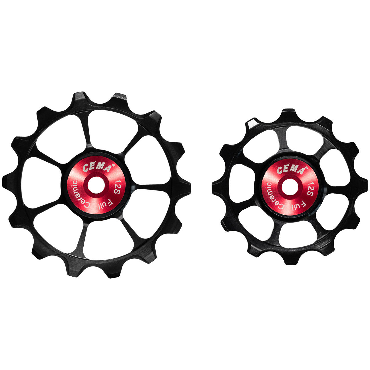 Cema Deraaleur Swies Voll Keramik Dura Ace 12V Schwarz