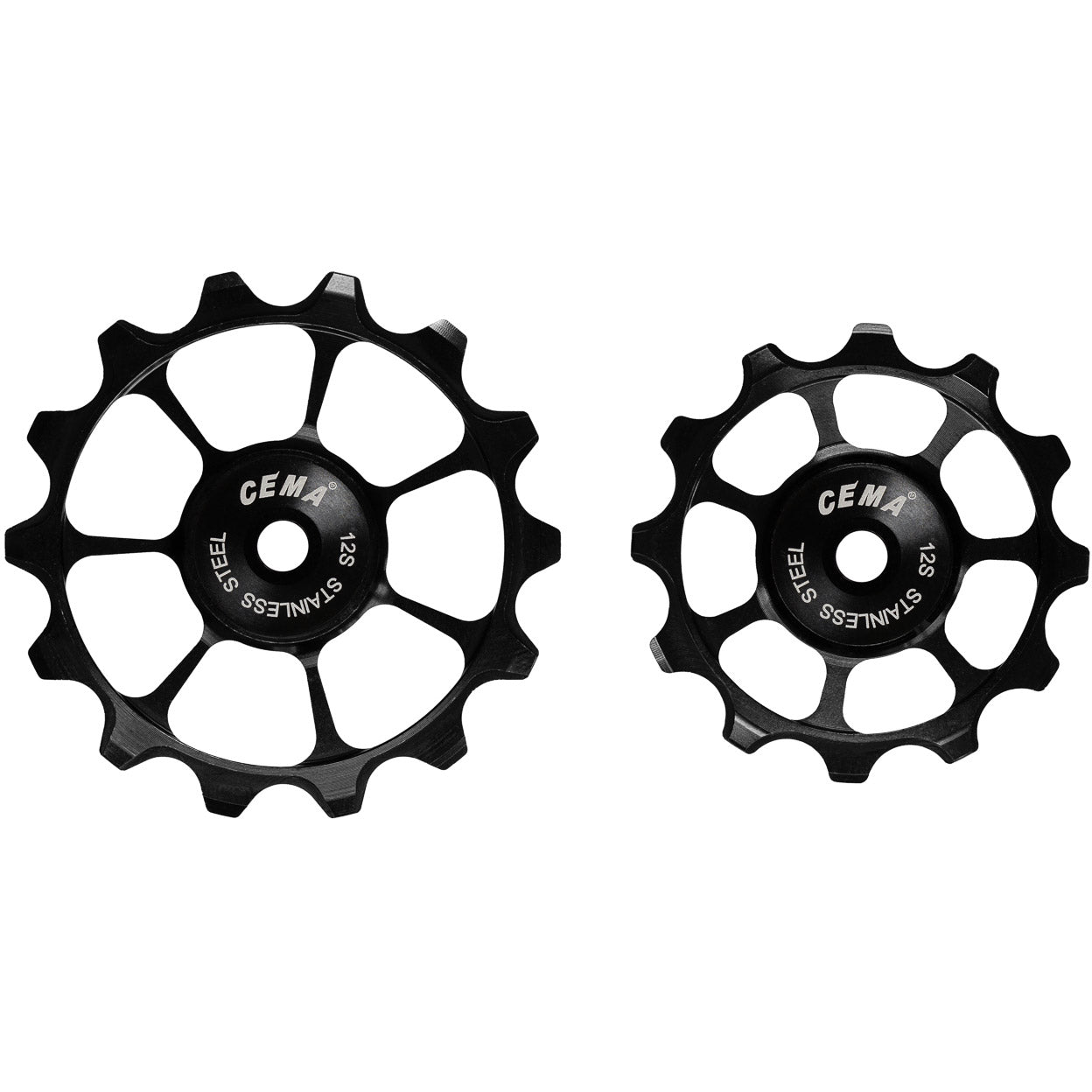 Cema Deraaleur Swies Edelstahl SRAM AXS 12V Schwarz