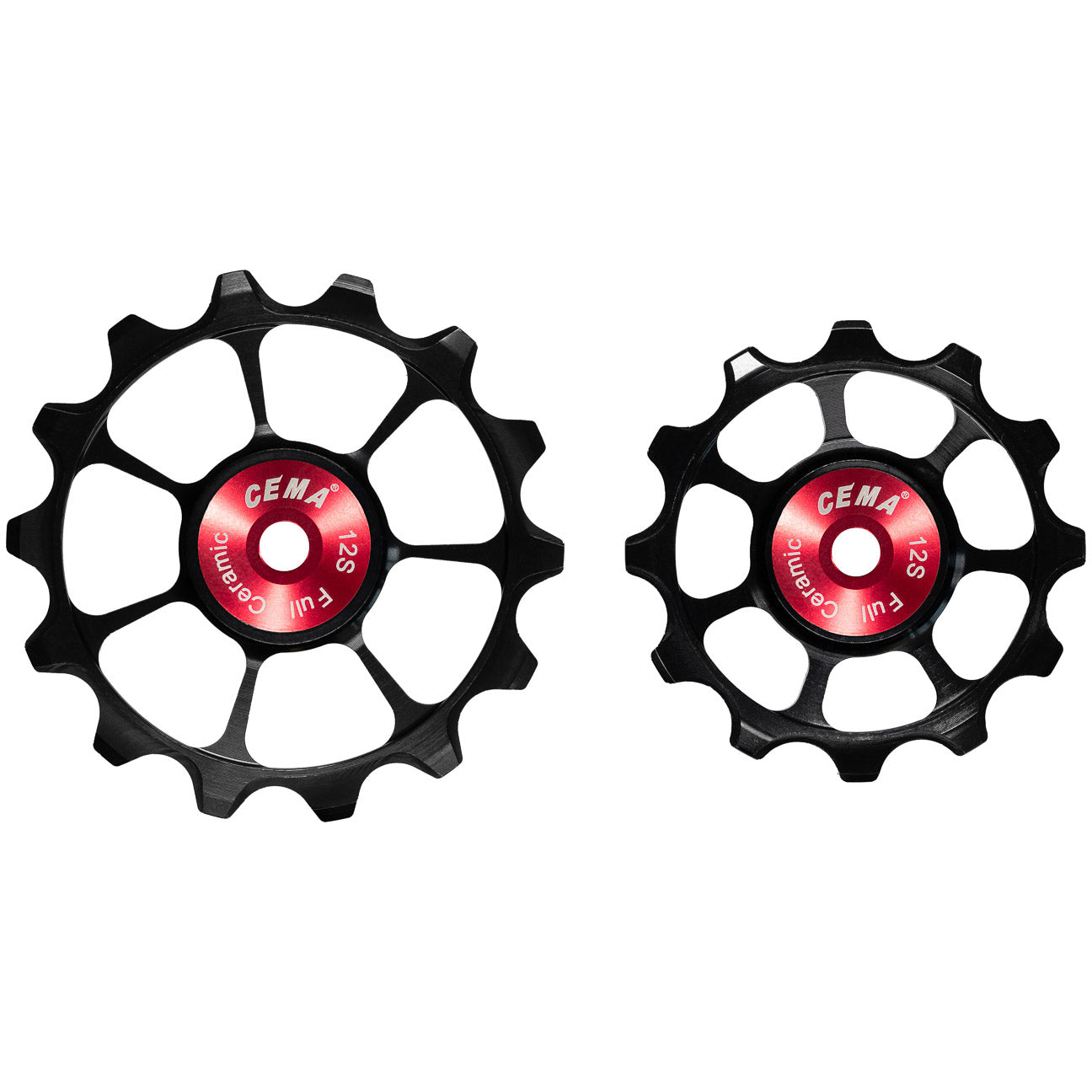 Cema Deraaleur Swies Voll Keramik SRAM AXS 12V Schwarz