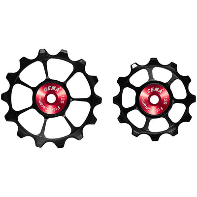 Cema Deraaleur Swies Voll Keramik SRAM AXS 12V Schwarz