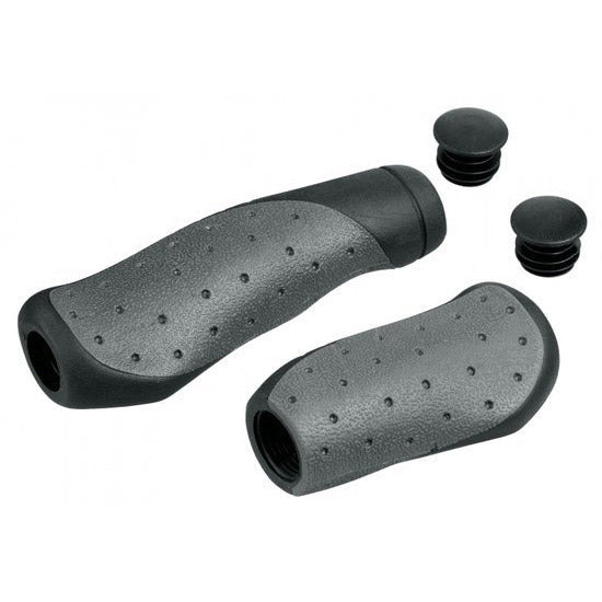 Ergotec Ohio Set Griffe 135 92 mm schwarz grau