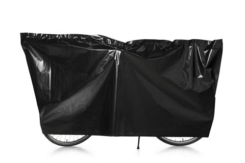 VK Fahrradschutzhülle - schwarze Fahrradhülle aus Polyethylen (100x220cm)