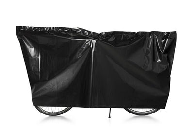 VK Fahrradschutzhülle - schwarze Fahrradhülle aus Polyethylen (100x220cm)