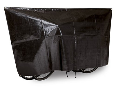 Vk duo Fahrrad-Pyjama-Überzug schwarz