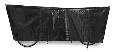 VK Tandem-Luxus-Fahrradabdeckung - 300cm schwarz