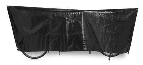 VK Tandem-Luxus-Fahrradabdeckung - 300cm schwarz