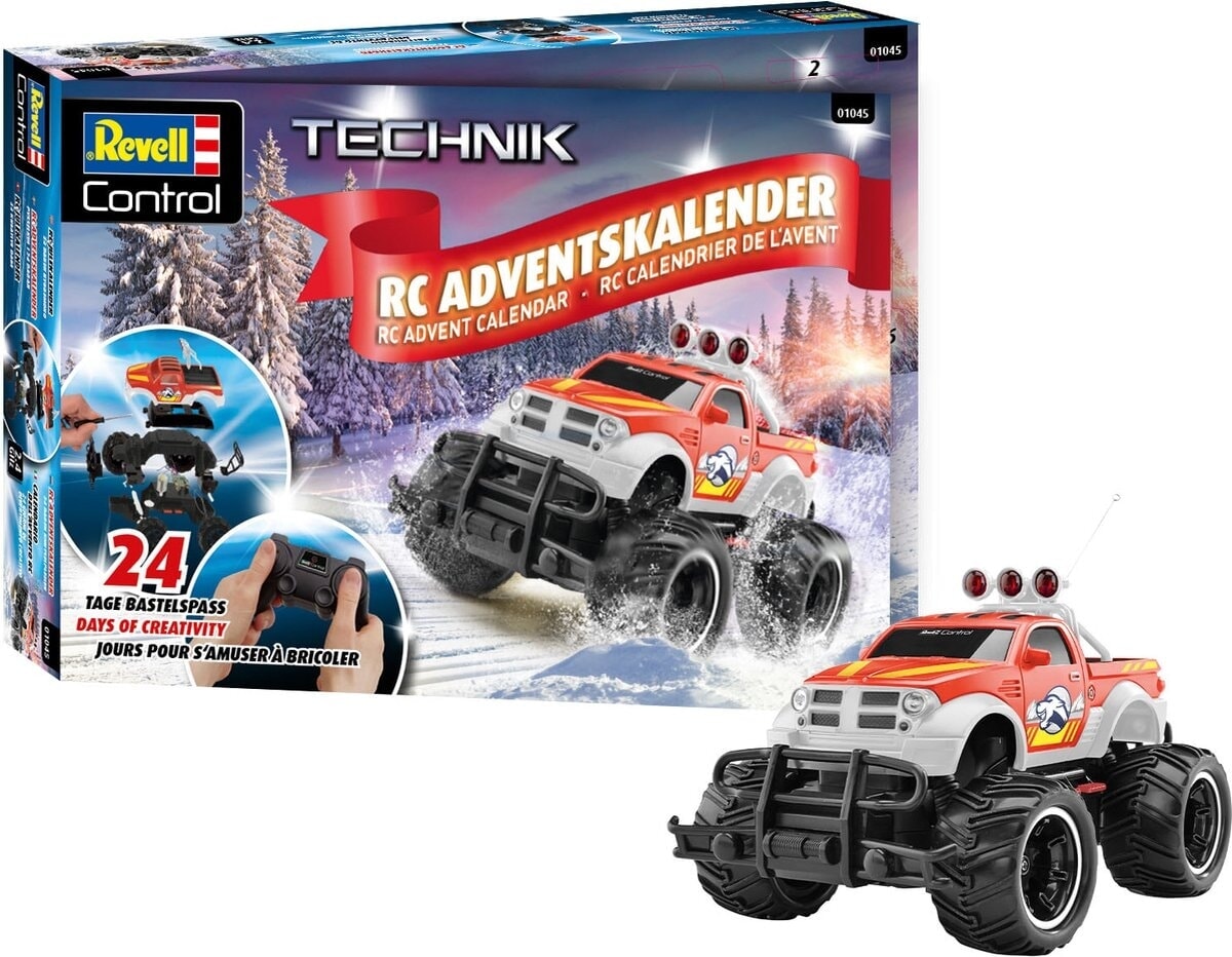 Adventskalender RC Truck Revell: Maßstab 1:20 (01045)