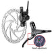 Zoom-Discbrems-Set Hydro rechts HB-875 1800 mm Fettbike