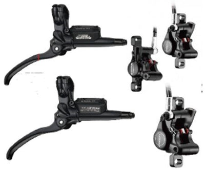 Tektro Cargo Bike Disc Brems-Set Hydro HD-T525 Twin Aurma