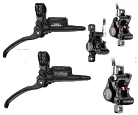 Tektro Cargo Bike Disc Brems-Set Hydro HD-T525 Twin Aurma
