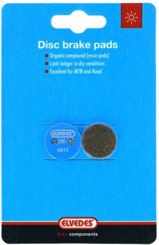 ELVEDES CD -Bremsblöcke Clarks | 6913 | organisch