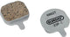 ELVEDES DISC BREMS BLOCK SET 6862T (pro Paar) Grau