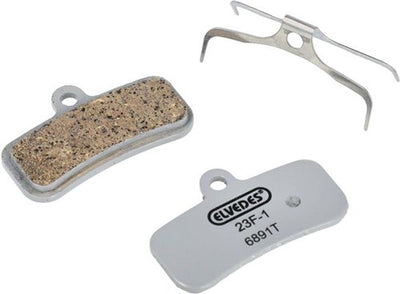 ELVEDES DISC BREMS BLOCK SET 6891T (pro Paar) Grau