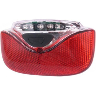 Gazelle Innergy Rücklicht - rot, transparent, LED, 115x65mm, Fahrradakku, passend für Gazelle Innergy E-Bikes