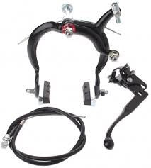 Vorderradbremse Kit BMX - schwarz