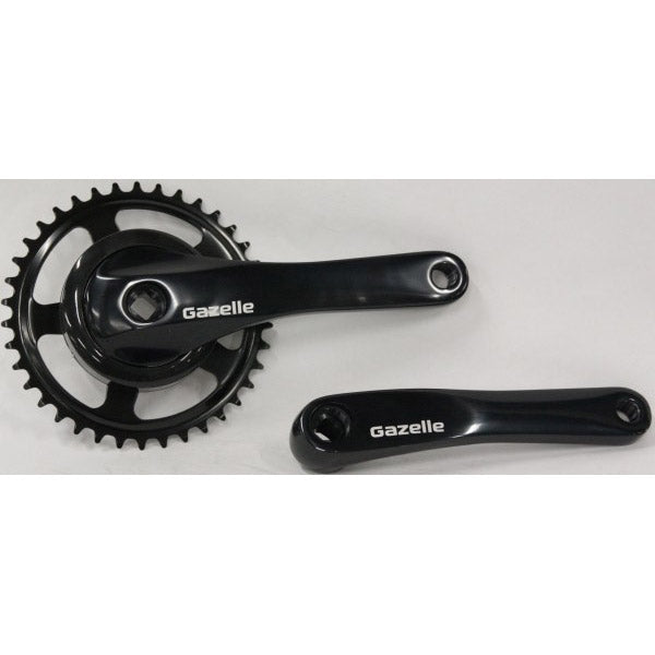 Gazelle Kurbelgarnitur nexus 3 32-38t alu schwarz 175mm 3713150050
