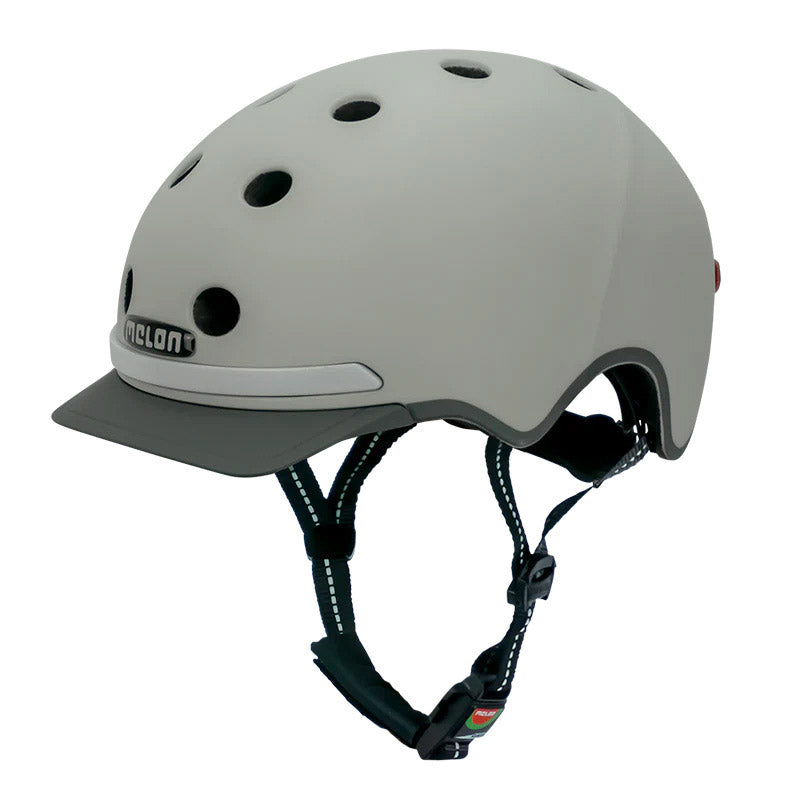 Melonenhelm mit Beleuchtung E-Serie Metropolis M-L