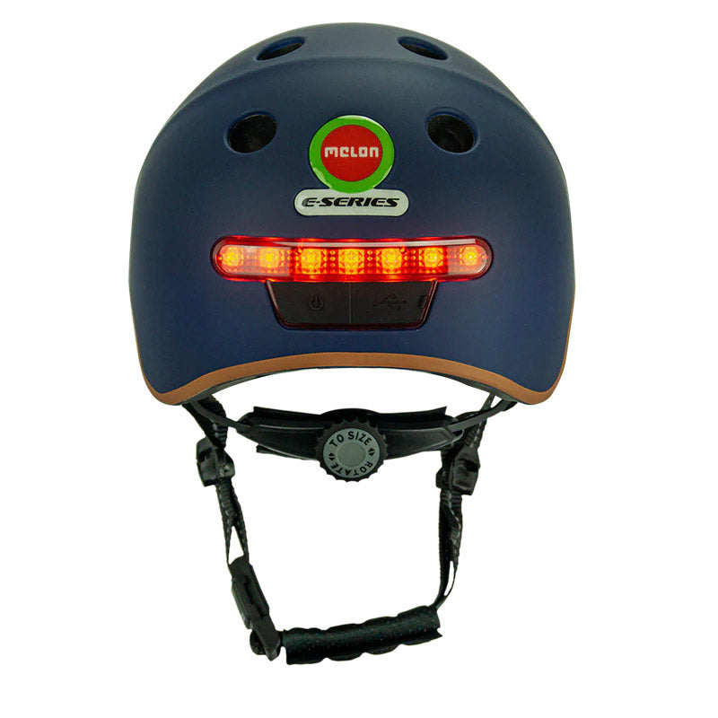 Melonenhelm mit Beleuchtung E-Serie Himmel Erde M-l