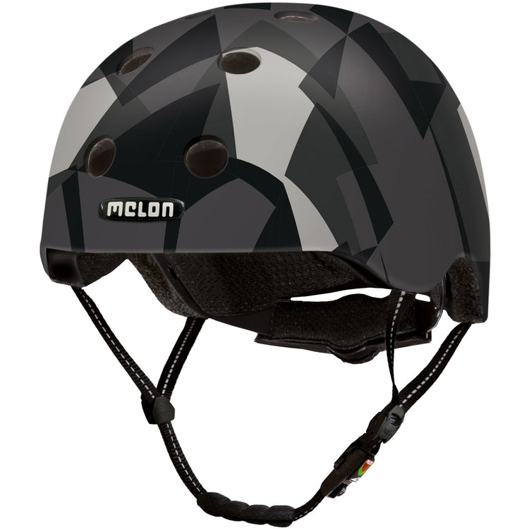 Fahrradhelm Urban Active schwarz grau Größe 46 - 52 cm
