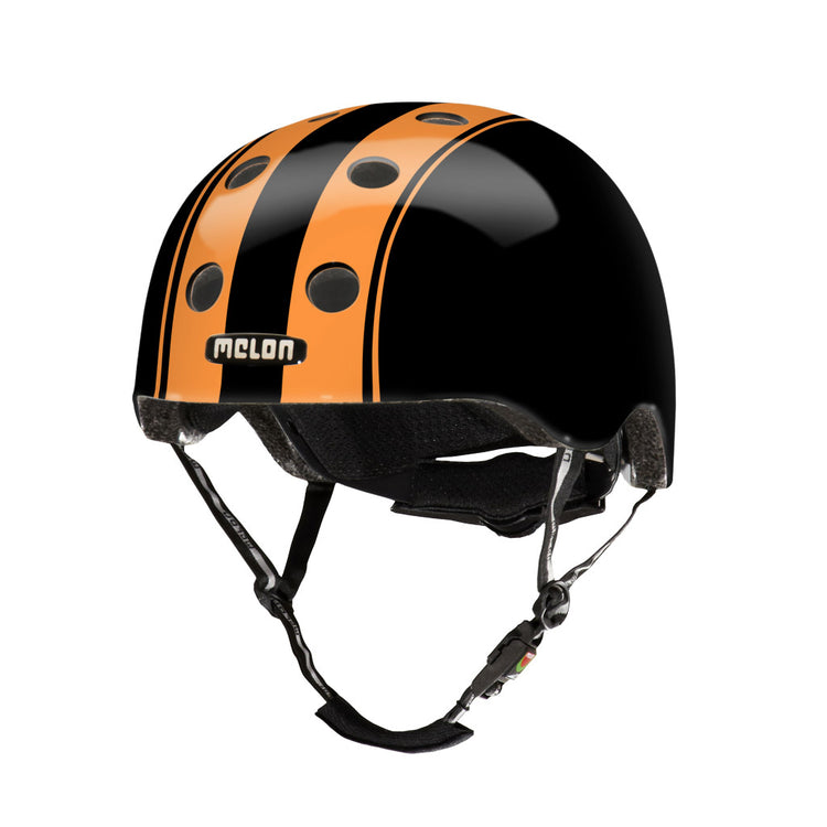 Melon Helmet Urban Active Double Orange Schwarz gl. XL-2XL
