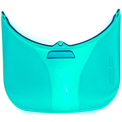 Melone Helmvisier Vista Visier UV400 blau transparent