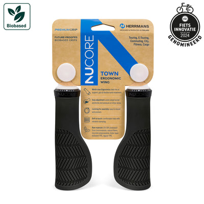 Sturmeyarcher Handle Set Nucore Town Wave 130 130 mm schwarz