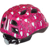 Polisport Junigoud Fahrradhelm S 52-56 cm Liebe mit LED-Licht