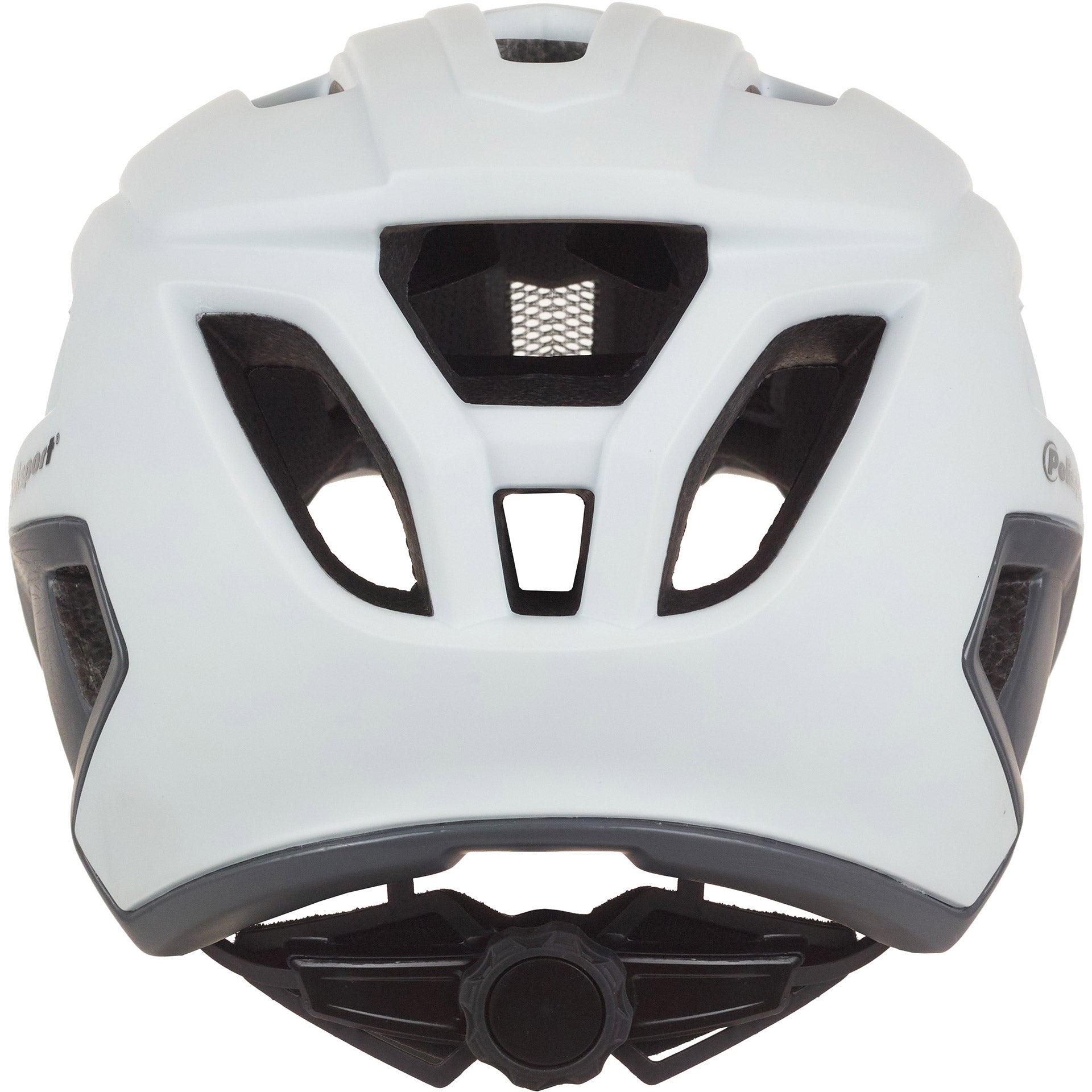 Polisport Mountain Pro Fahrradhelm M 55-58 cm Weiß grau