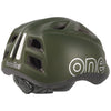 Kinderhelm S 52-56cm Bobike One Plus Olivgrün matt