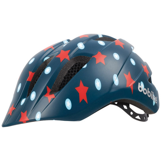 Kinderhelm Bobike Plus Navy Stars S (52-56Cm) Bluew